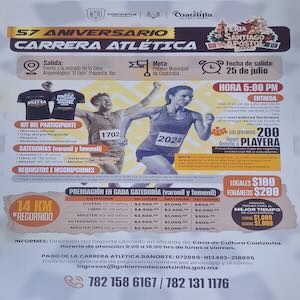 Logotipo 57 Edición Carrera Santiago Apostol
